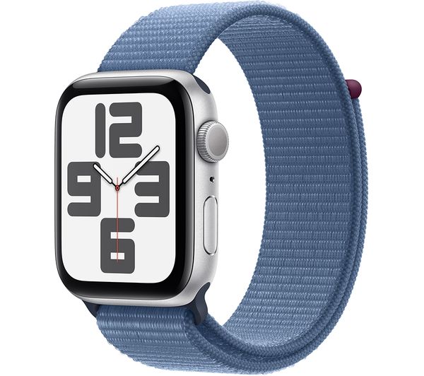 Silver aluminum case best sale with seashell sport loop
