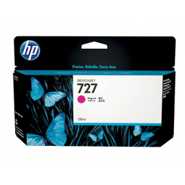 HP 727 130-ml Magenta DesignJet Ink Cartridge, B3P20A