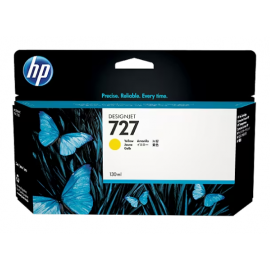HP 727 130-ml Yellow DesignJet Ink Cartridge, B3P21A