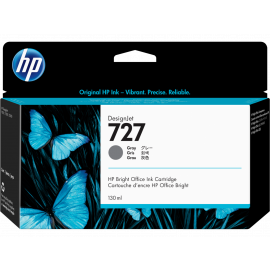 HP 727 130-ml Gray DesignJet Ink Cartridge