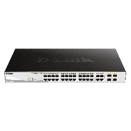 D-LINK 28-Port Gigabit Smart Managed PoE Switch