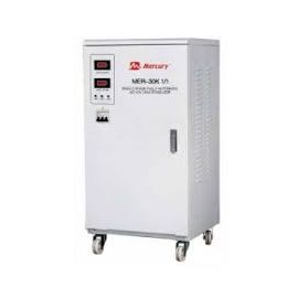 Mercury Servo AVR A20000, 20KVA, Single Phase 220v/50Hz, Input Voltage 140-255v, Digital Display.