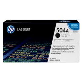 HP 504A Black Original LaserJet Toner Cartridge