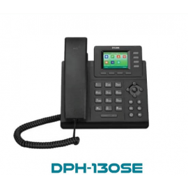 D-LINK DPH-130SE Business IP Phone – High-Performance VoIP Phone with HD Audio, 2 SIP Accounts, and Intuitive Interface