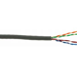 Cat6 UTP 23 AWG PVC Solid Cable - 305M/Roll - Grey Colour