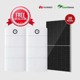 Huawei Power M Solar Inverter Solution (12KVAx30KWhx11KWp)