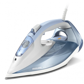 Philips 7000 Series Steam Iron - 2600W, 220 g steam boost, SteamGlide Plus soleplate - DST7011/26 - Light Blue/Gray