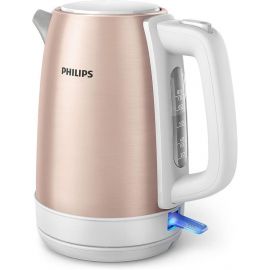 Philips Daily Collection Kettle - 2200W, 1.7L Capacity, Spring Lid, 0.75m Cable - HD9350/96