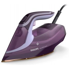 Philips Steam Iron Azur 8000 Series, 3000W, SteamGlide Elite soleplate, No Burns, Auto Shut-off - DST8021/36