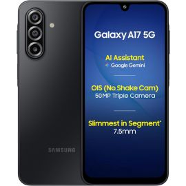 Samsung Galaxy A17-5G BLACK (128+4GB) SM-A176B/DS