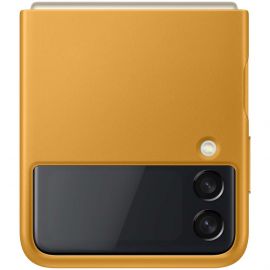 SAMSUNG Z FLIP 3 LEATHER COVER 5G YELLOW (EF-VF711LYEGWW)