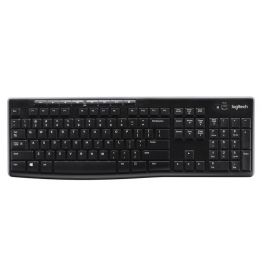 LOGITECH K270 Wireless Keyboard - BLACK - US INT'L