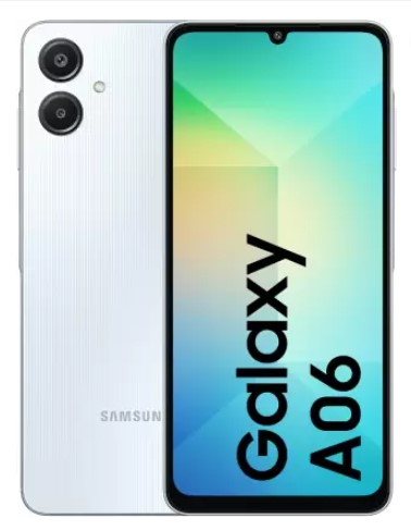 Samsung Galaxy A06 Light Blue (64GB ROM +4GB RAM) SM-A065F/DS